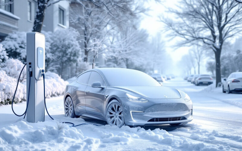 Mașină electrică la temperaturi sub zero grade