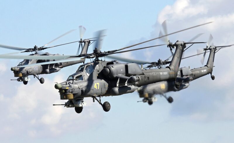 Elicoptere rusești Mi-28N