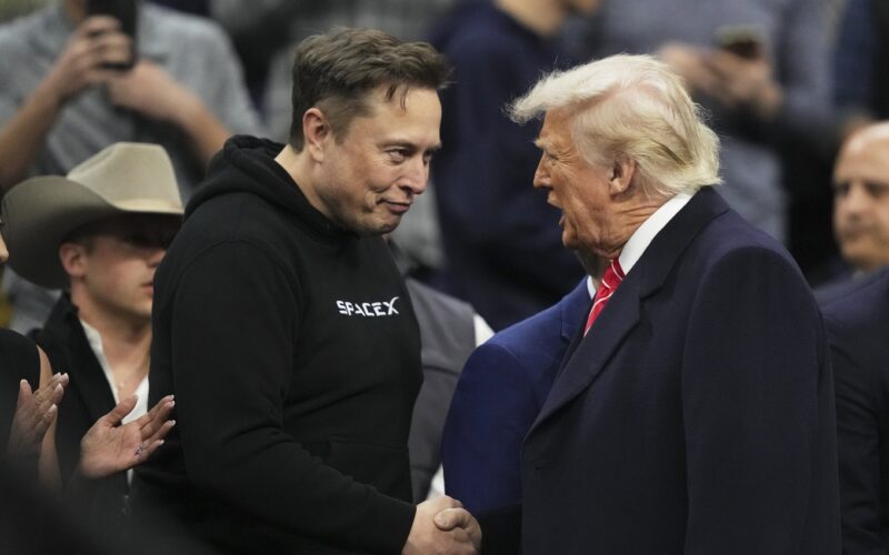 elon musk si donald trump